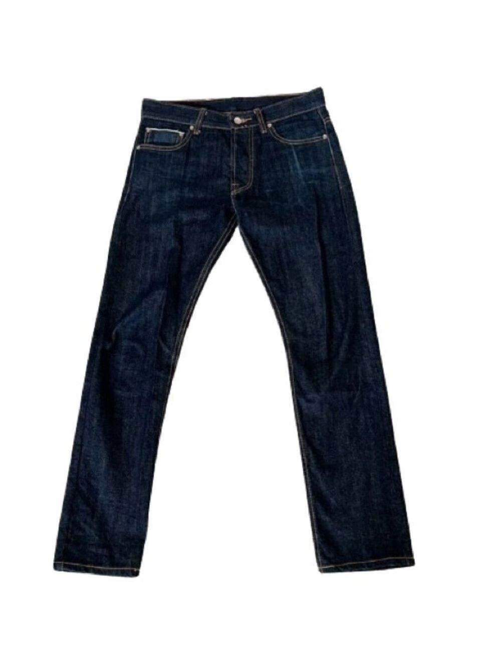 SOSO CUSTOM MADE JEANS. STRAIGHT FIT DARK WASH. SIZE 30.